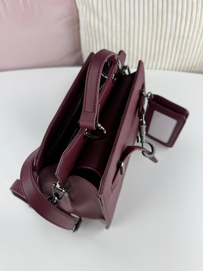 Steve Madden Crossbody Wine Candado