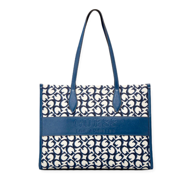 Guess Tote BAG Azul Logo