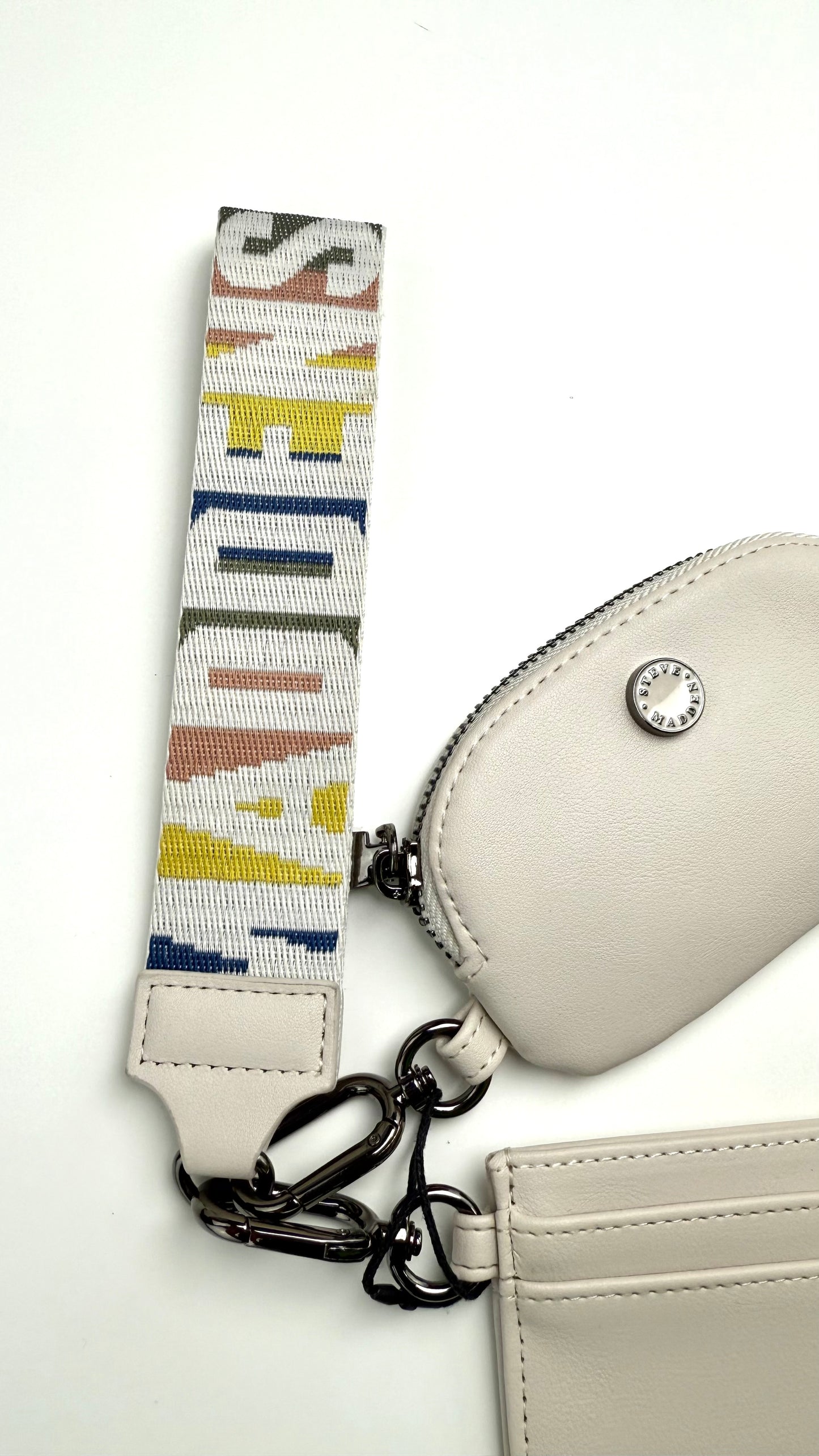 Steve Madden Card Holder & Wallet Cream