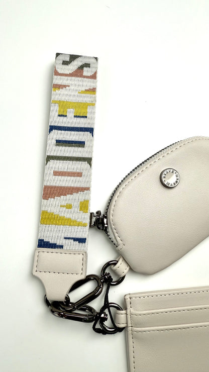 Steve Madden Card Holder & Wallet Cream