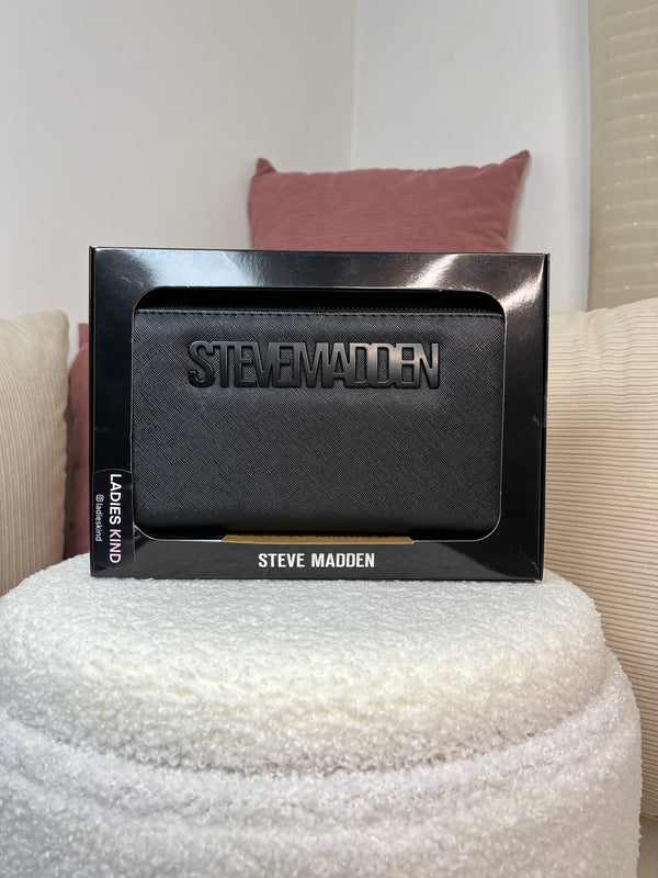 Steve Madden Billetera - Passport Negra