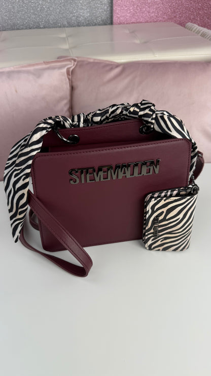 Steve Madden Crossbody Vino - Zebra