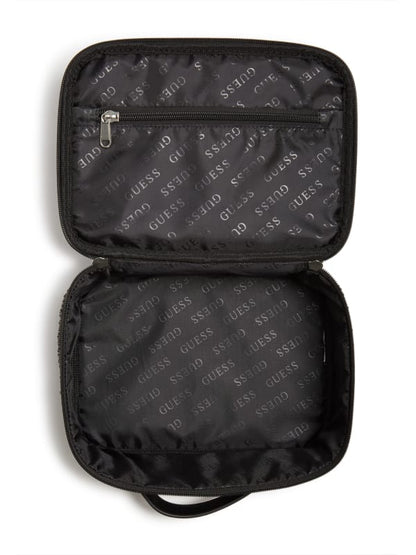 Guess Cosmetiquera Glitz Negra