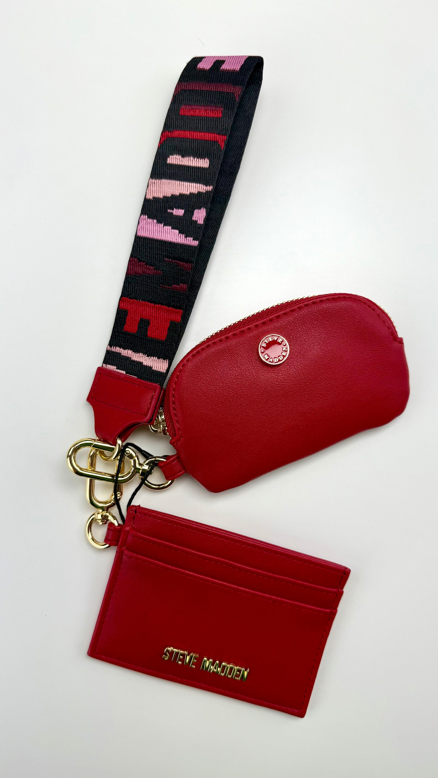 Steve Madden Card Holder & Wallet Red