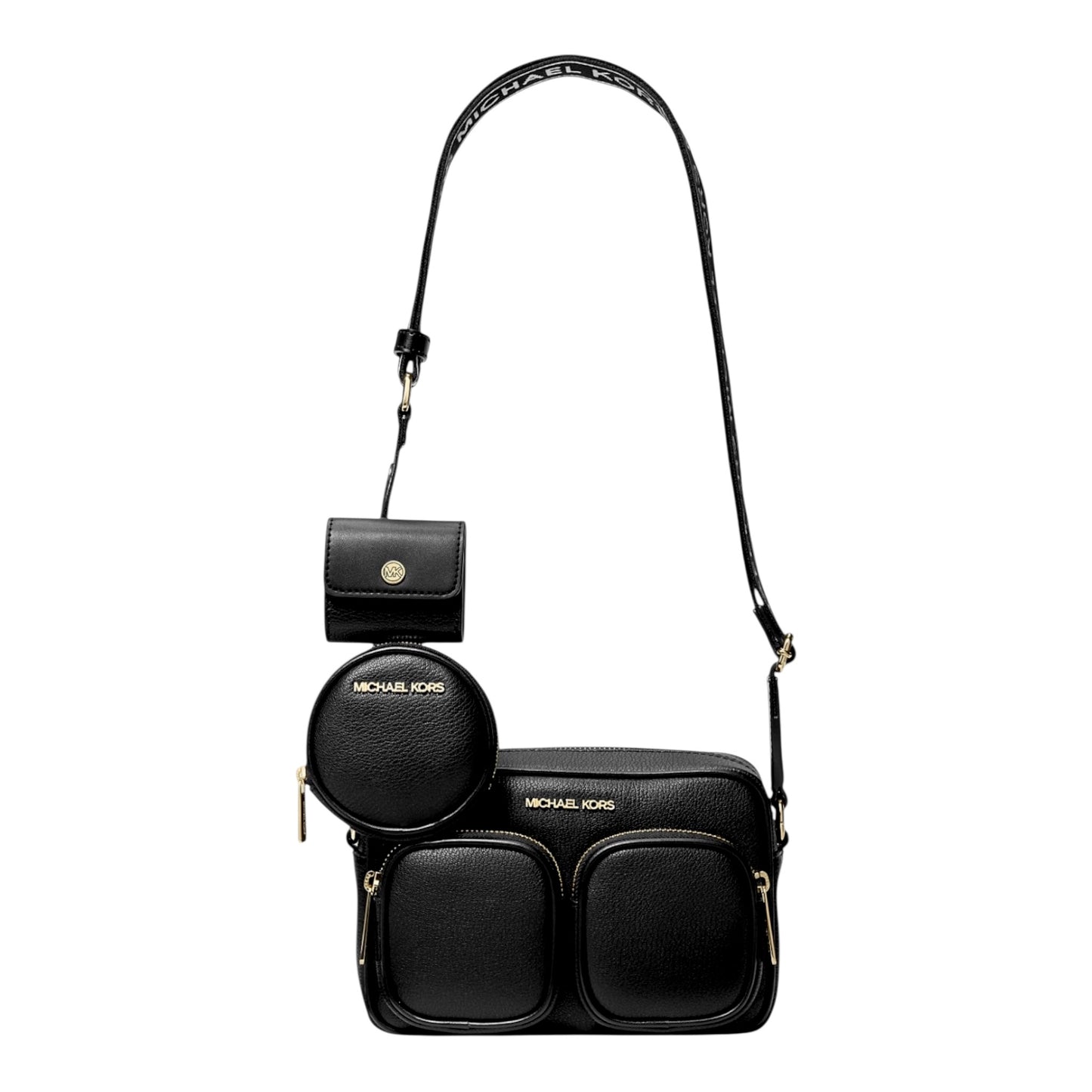 Michael Kors Jet Set Messenger Travel Black