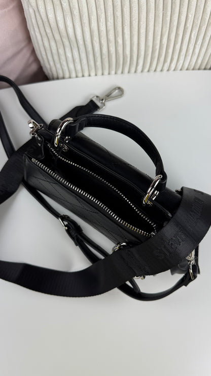 Steve Madden Crossbody Black 2 Strap mini