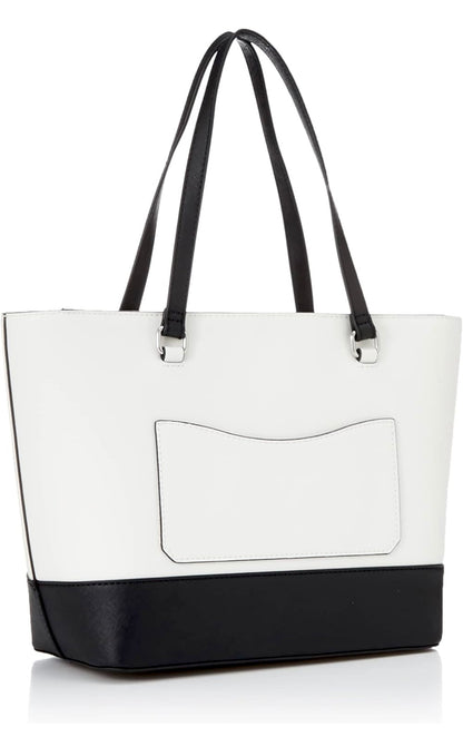 Guess Tote BAG Médium Blanco-Negro