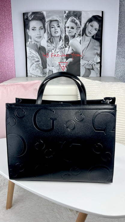 Guess Tote BAG Negro Strap