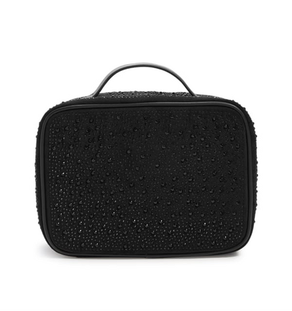 Guess Cosmetiquera Glitz Negra