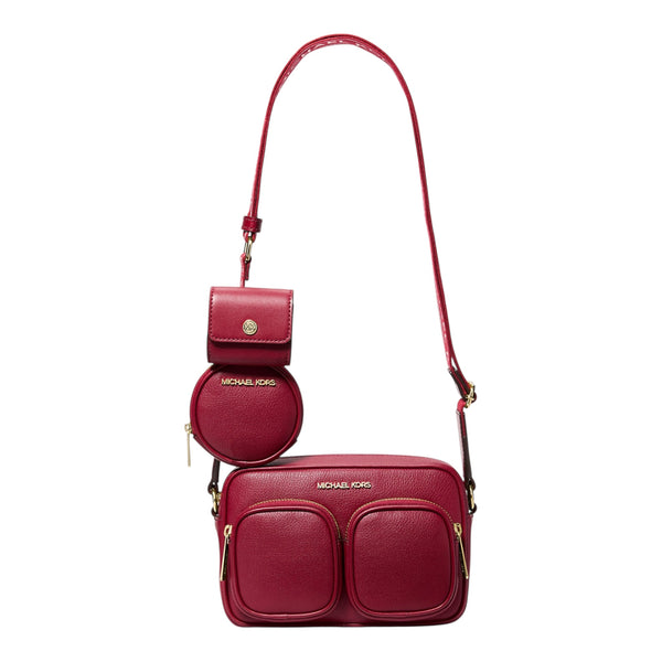 Michael Kors Jet Set Messenger Travel Red