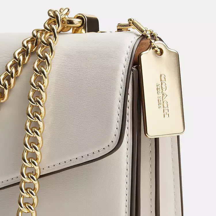 Coach Crossbody Klare Envelope White-Gold
