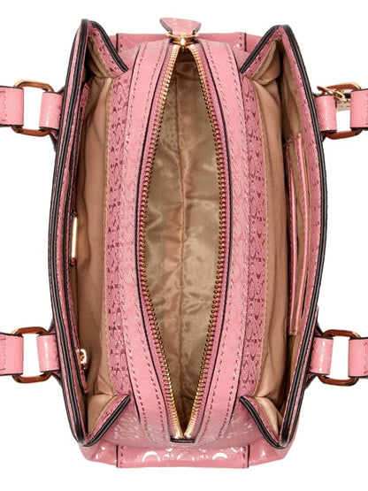 Guess Satchel Heart Rosa