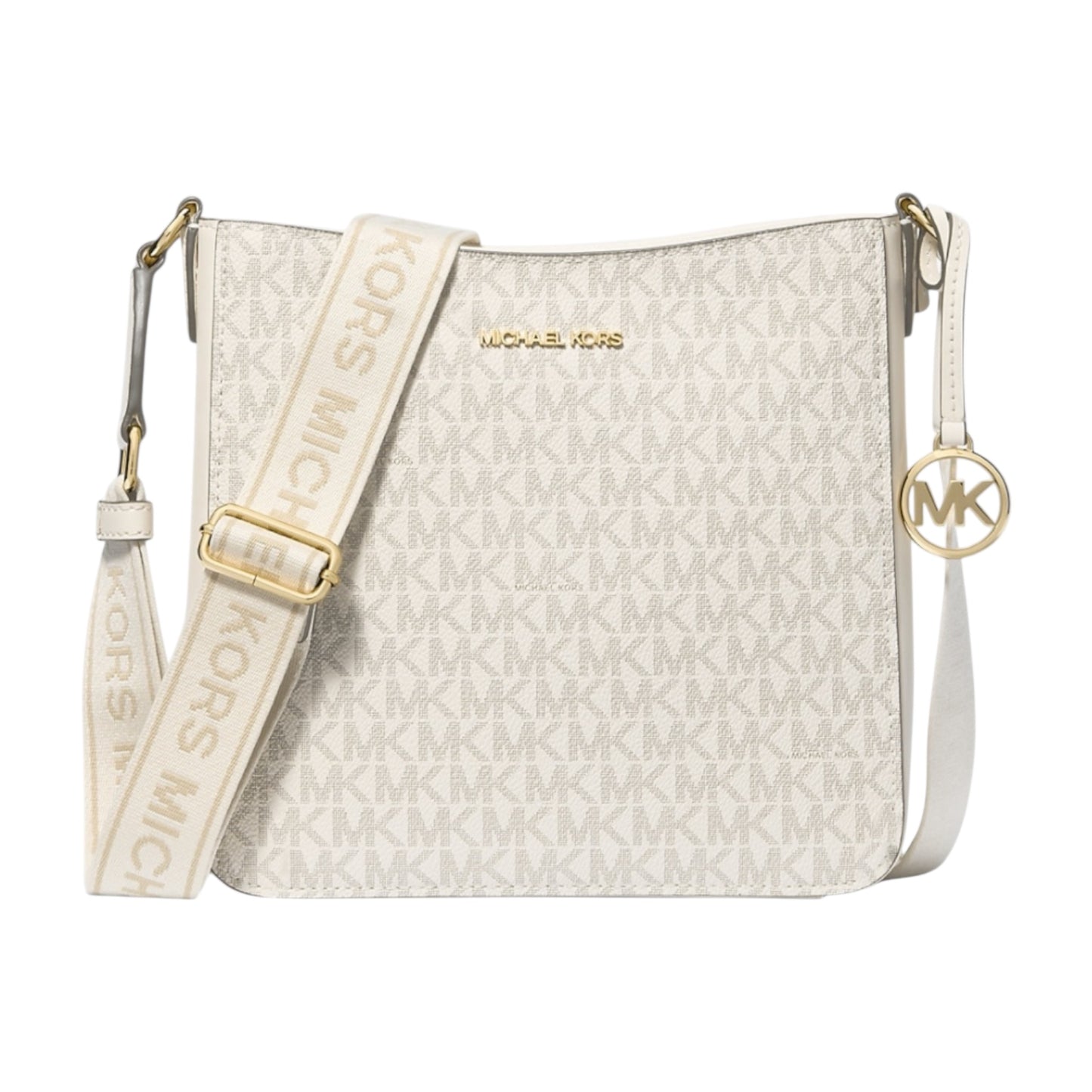 Michael Kors Jet Set Crossbody logotipo EXC Beige
