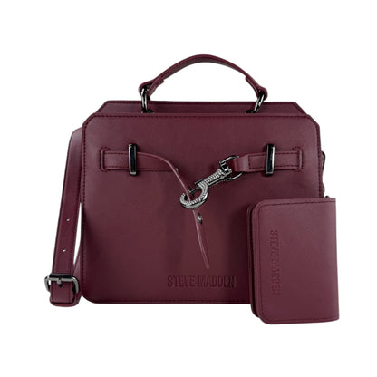 Steve Madden Crossbody Wine Candado