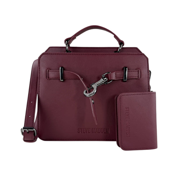 Steve Madden Crossbody Wine Candado
