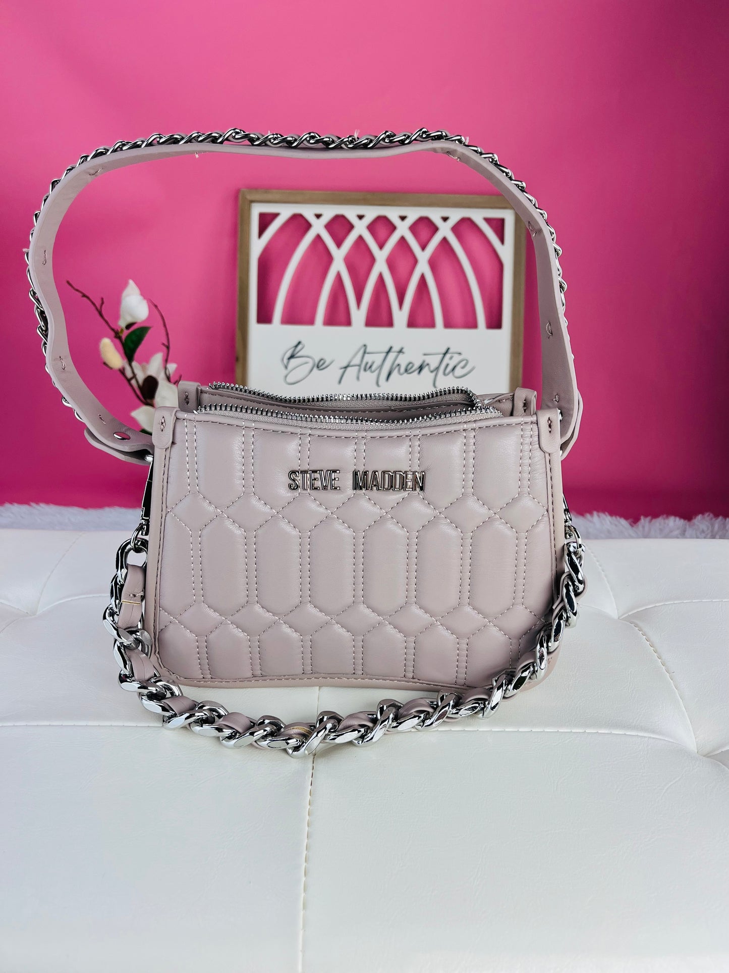 Steve Madden Mini Crossbody palo rosa