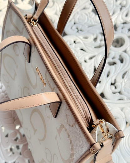 Guess Tote BAG Beige y Crossbody