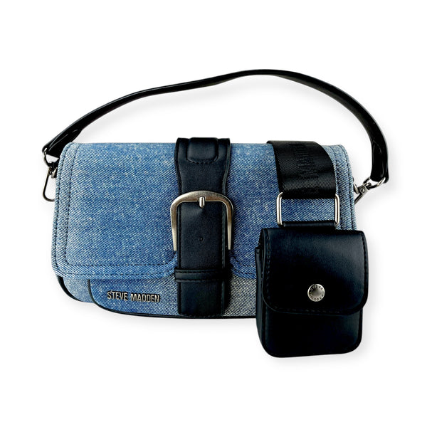 Steve Madden Crossbody Denim black