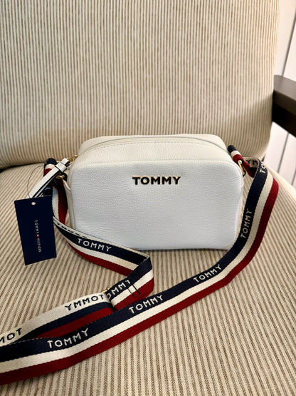 Tommy Hilfiger Crossbody White Lines