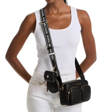 Michael Kors Jet Set Messenger Travel Black
