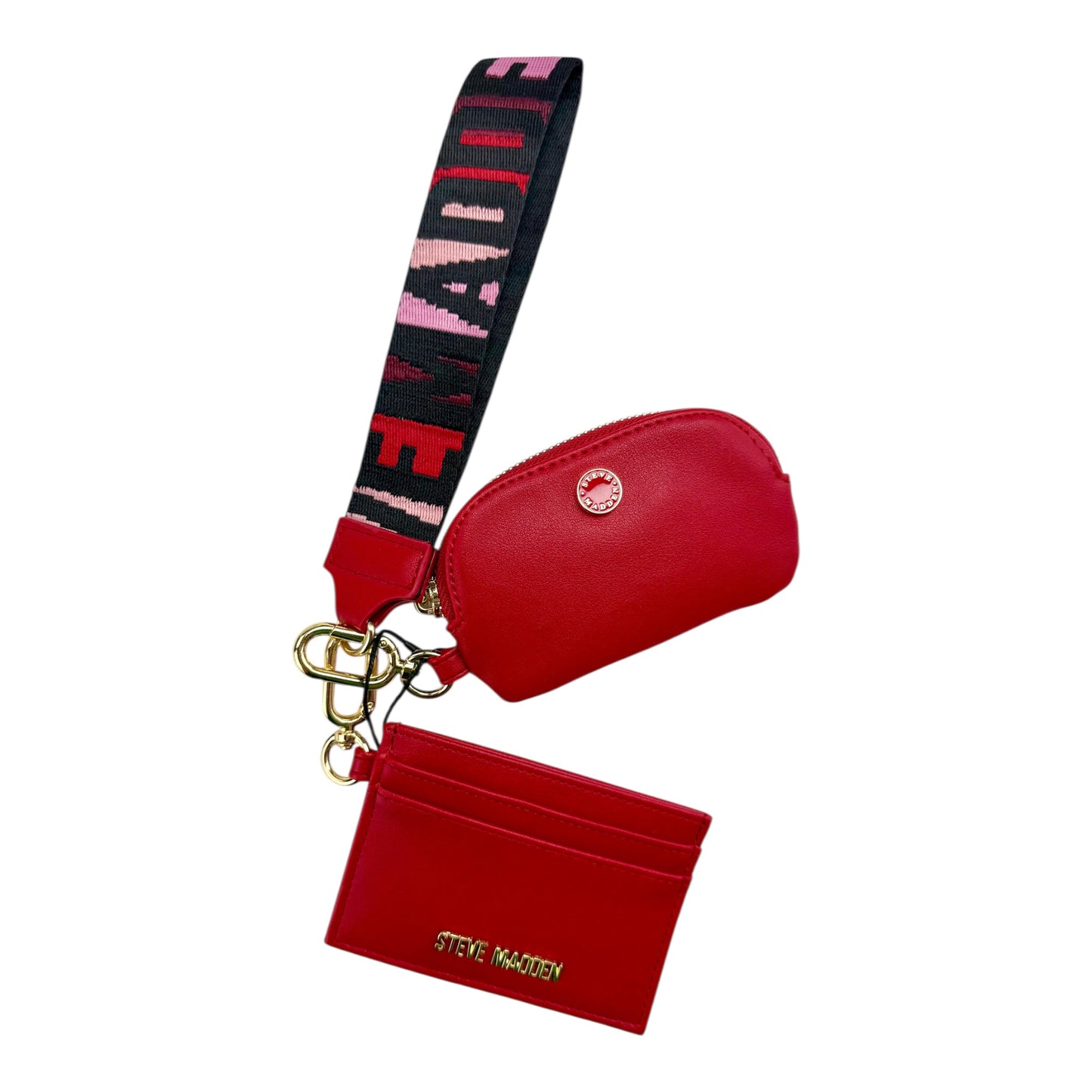Steve Madden Card Holder & Wallet Red