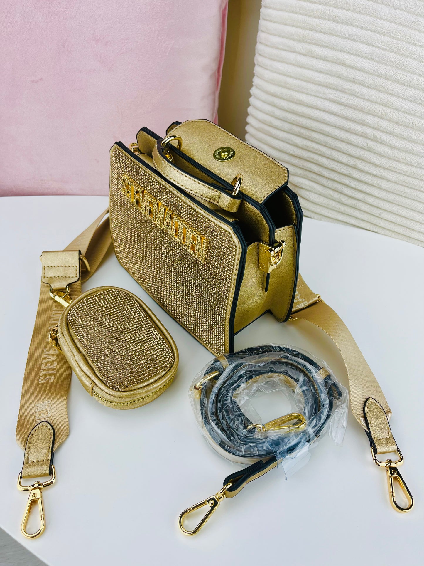 Steve Madden Crossbody GOLD Gritz