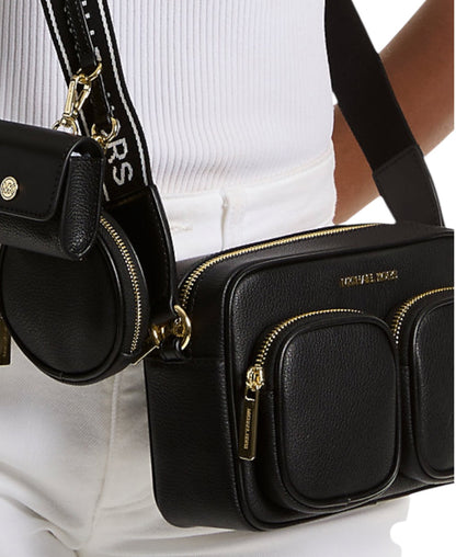 Michael Kors Jet Set Messenger Travel Black