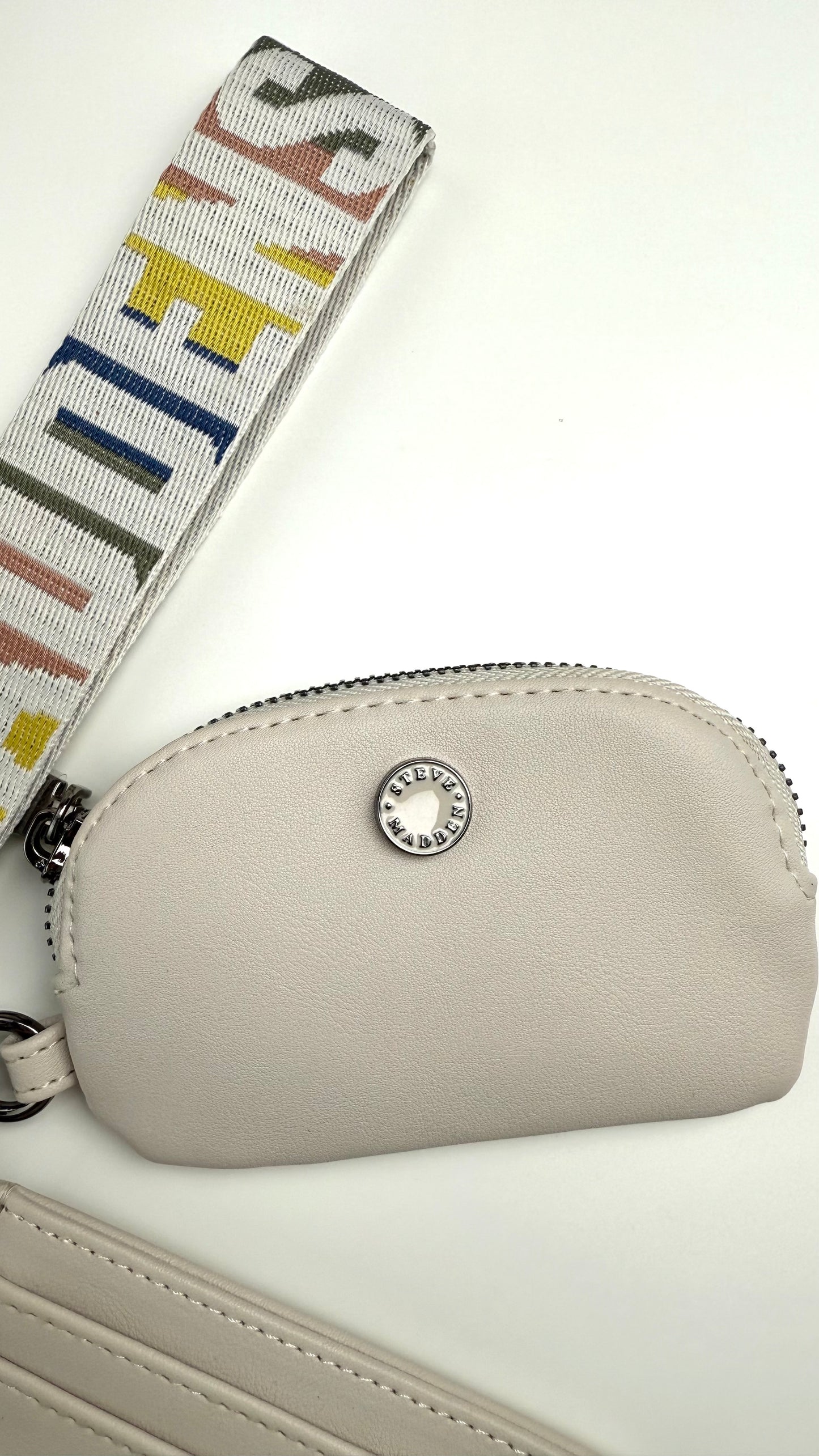 Steve Madden Card Holder & Wallet Cream