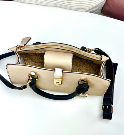 Guess Satchel- Crossbody Beige