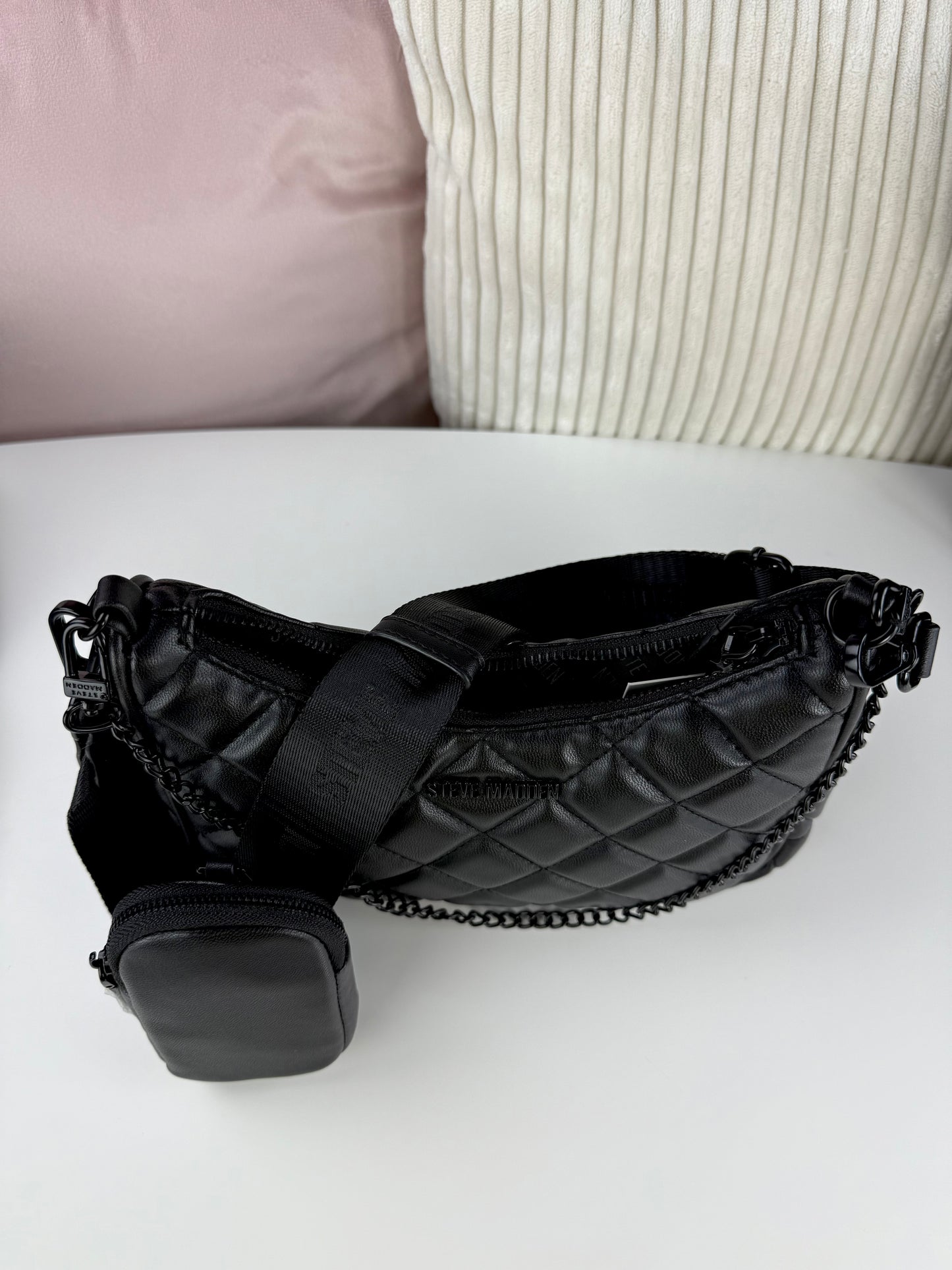 Steve Madden Crossbody Black Mini