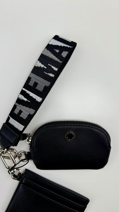 Steve Madden Card Holder & Wallet Black