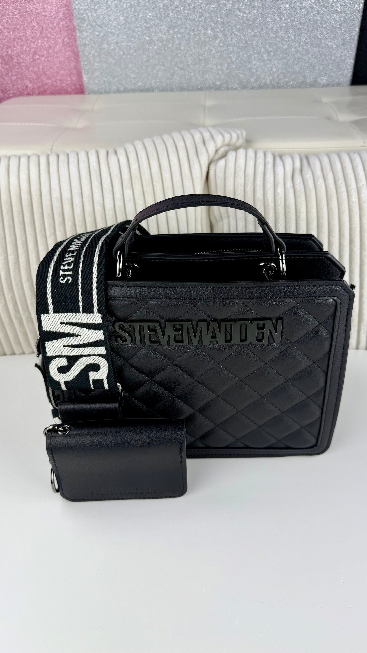 Steve Madden Crossbody Evelyn Black WT