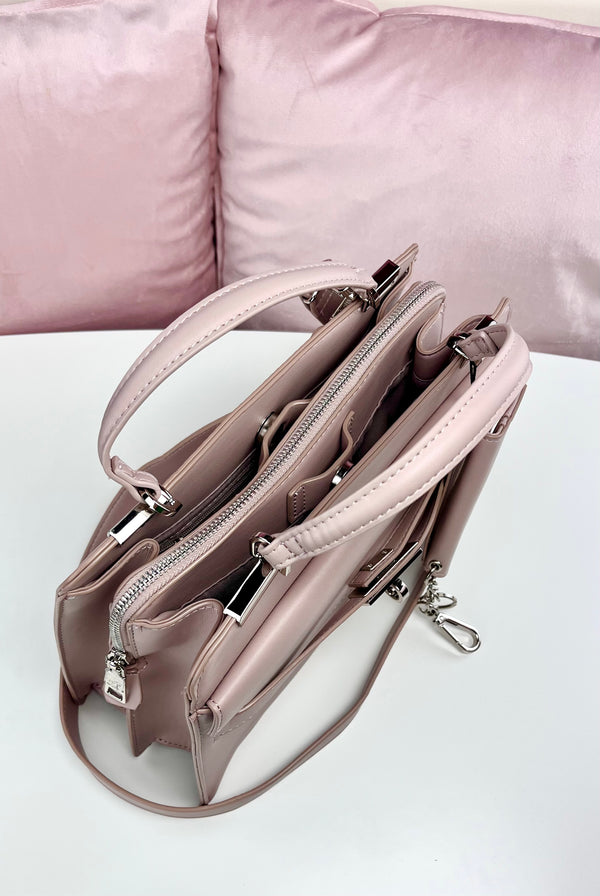 Steve Madden Satchel - Wallet Rosa Suave