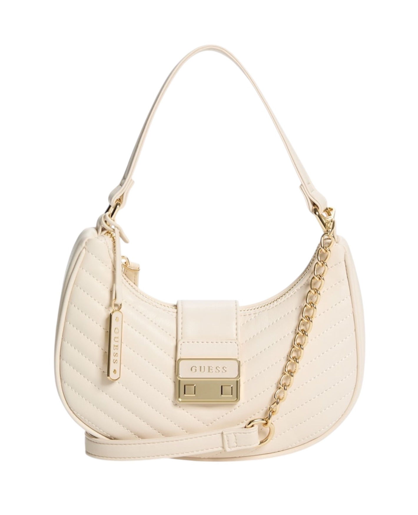 Guess Elise Shoulder Bag White