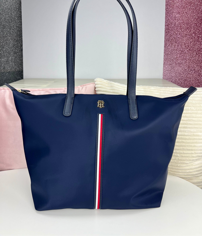 Tommy Hilfiger Tote Bag Blue Sea