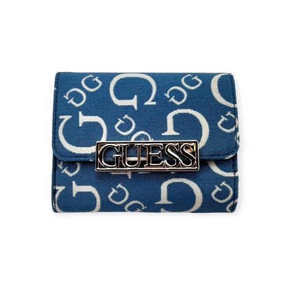 Guess Billetera azul denim
