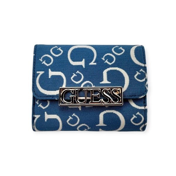 Guess Billetera azul denim