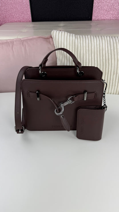 Steve Madden Crossbody Brown Candado