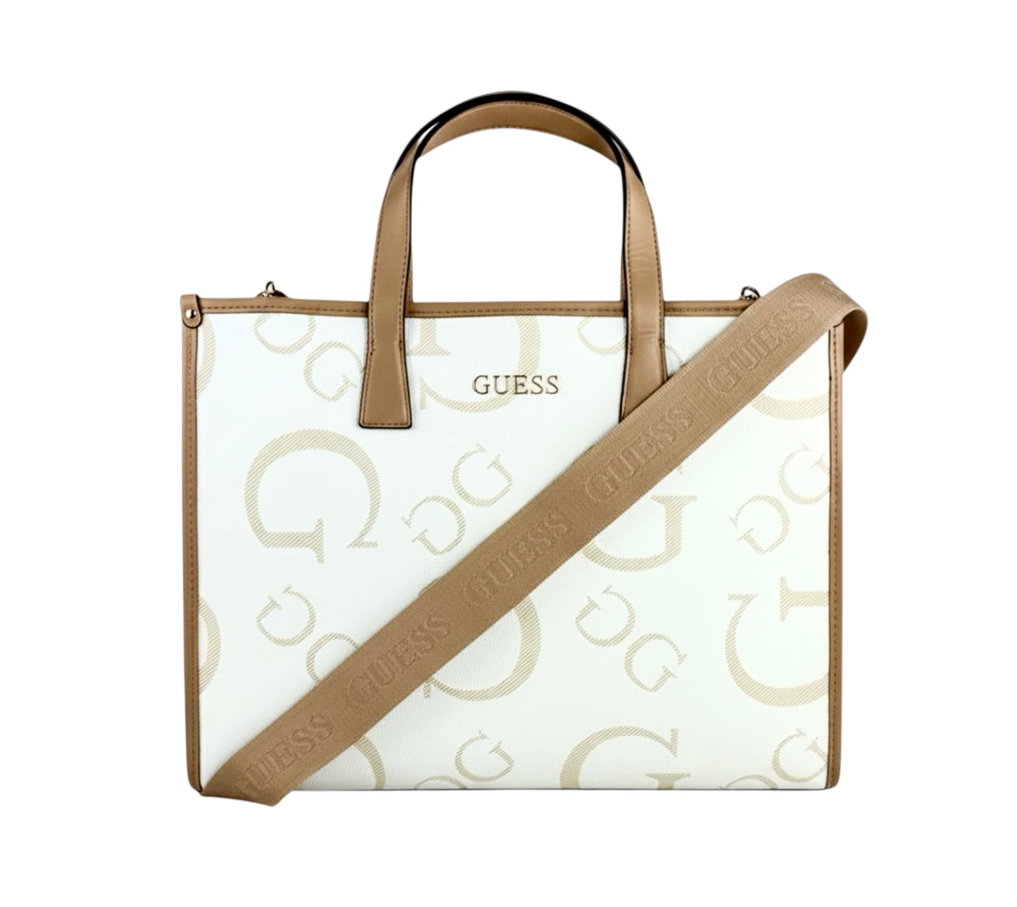 Guess Tote BAG Beige & Crossbody