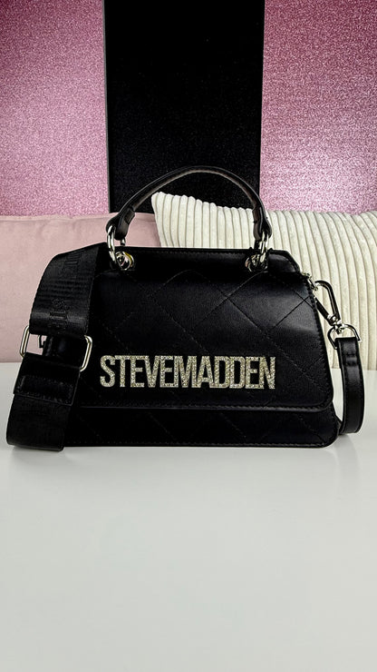 Steve Madden Crossbody Black 2 Strap mini