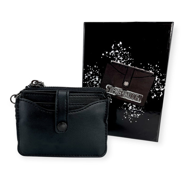 Steve Madden Billetera mini Crossbody Negra