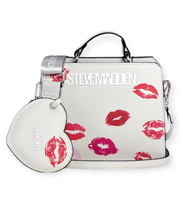 Steve Madden Crossbody Kisses Beige