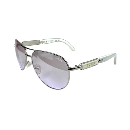 Guess Classic Aviator Sunglasses White