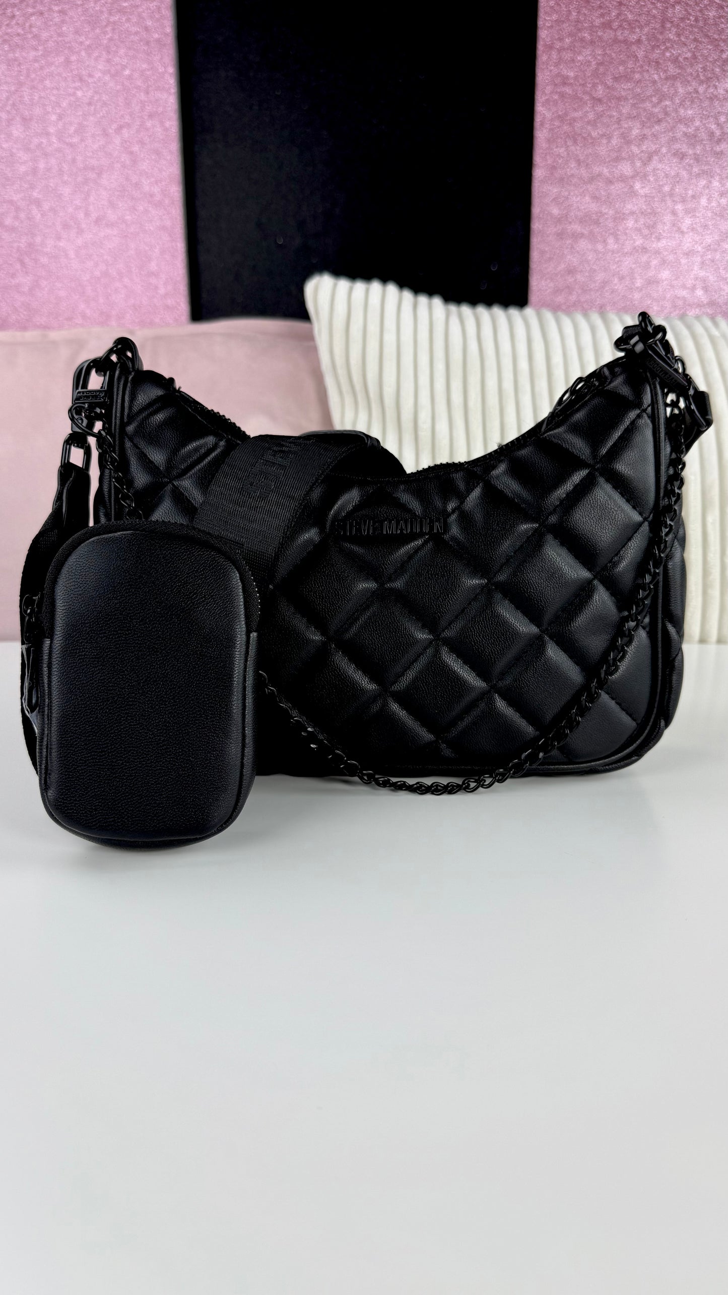 Steve Madden Crossbody Black Mini