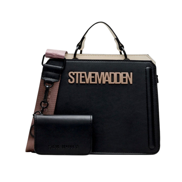 Steve Madden Crossbody Black/Beige/Brown
