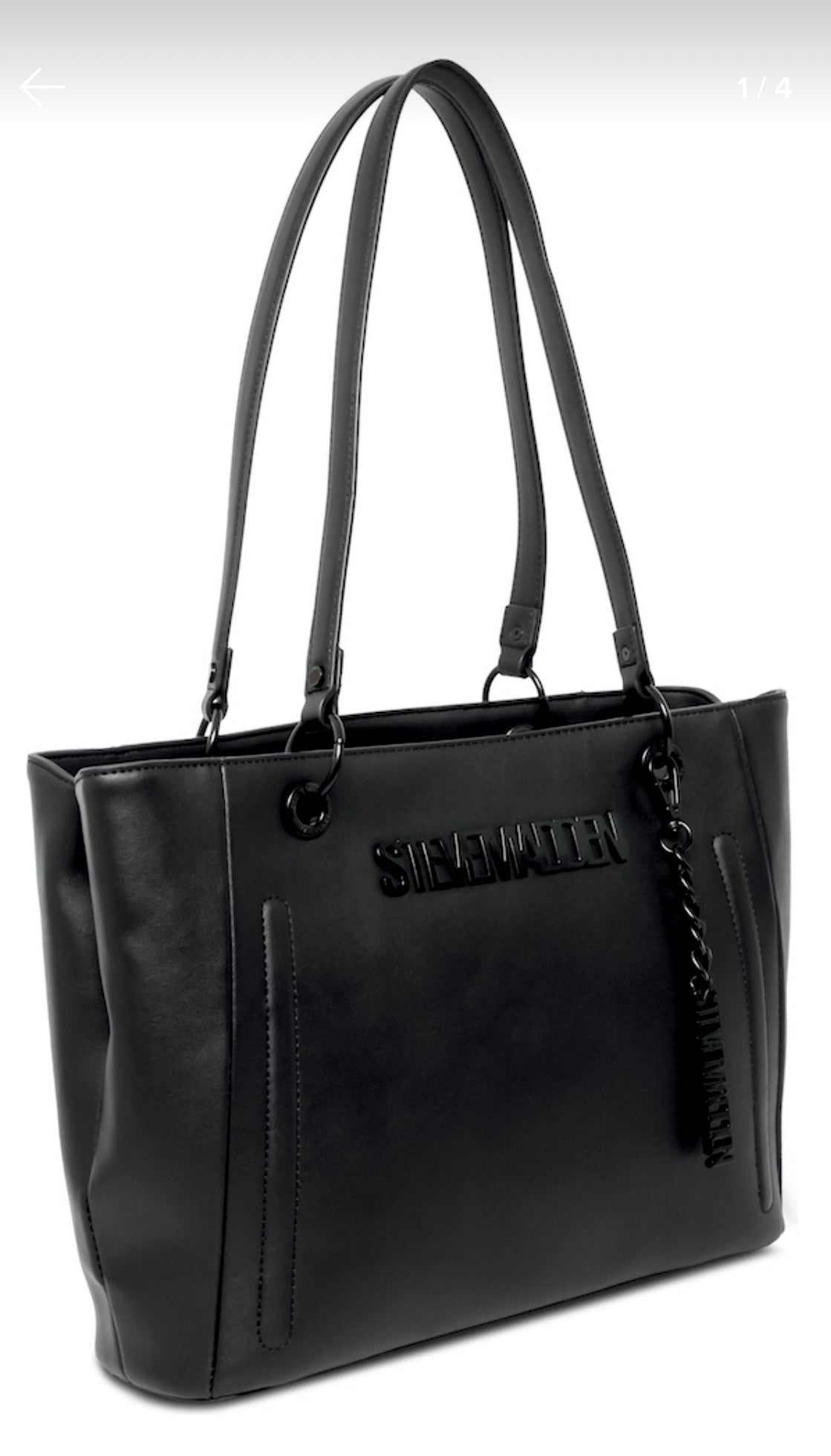 Steve Madden Tote BAG Negro