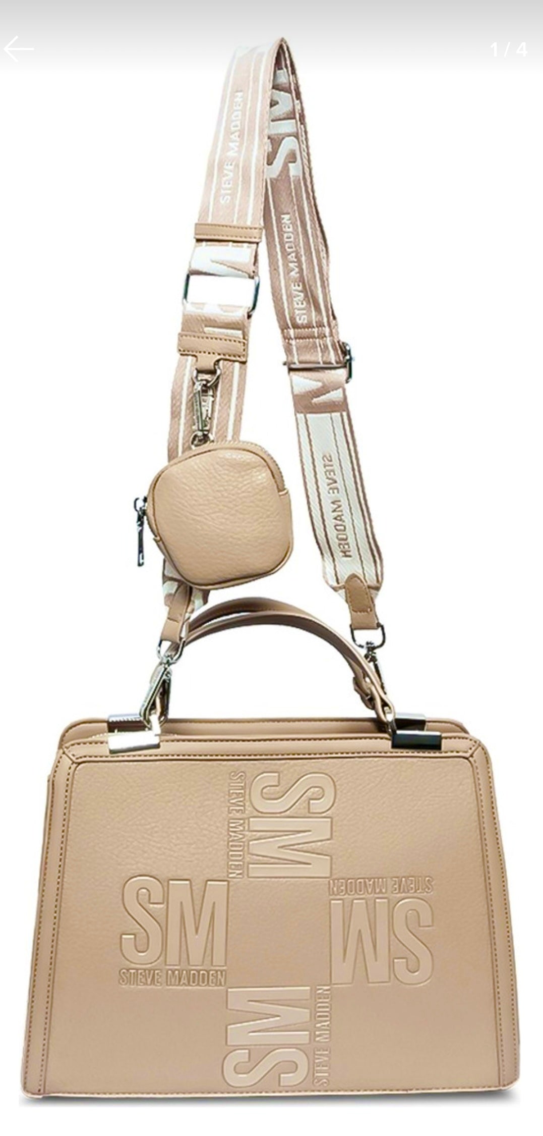 Steve Madden Crossbody Beige