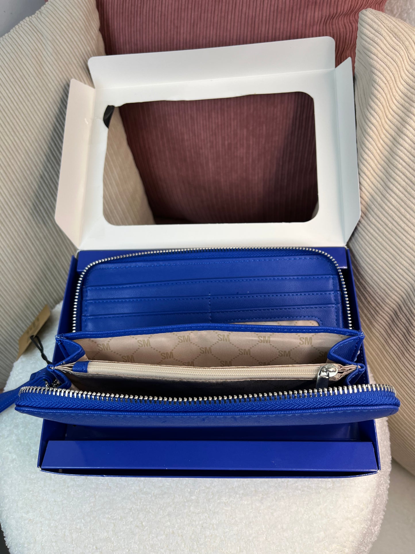 Steve Madden Billetera - Passport Blue