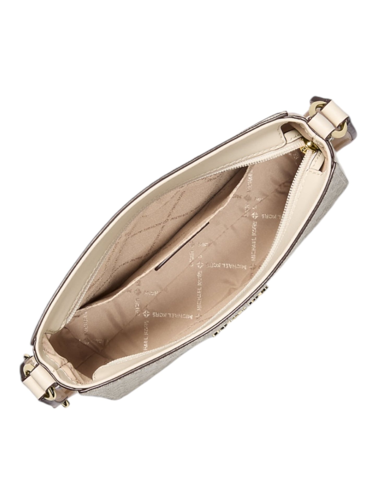 Michael Kors Jet Set Crossbody logotipo EXC Beige