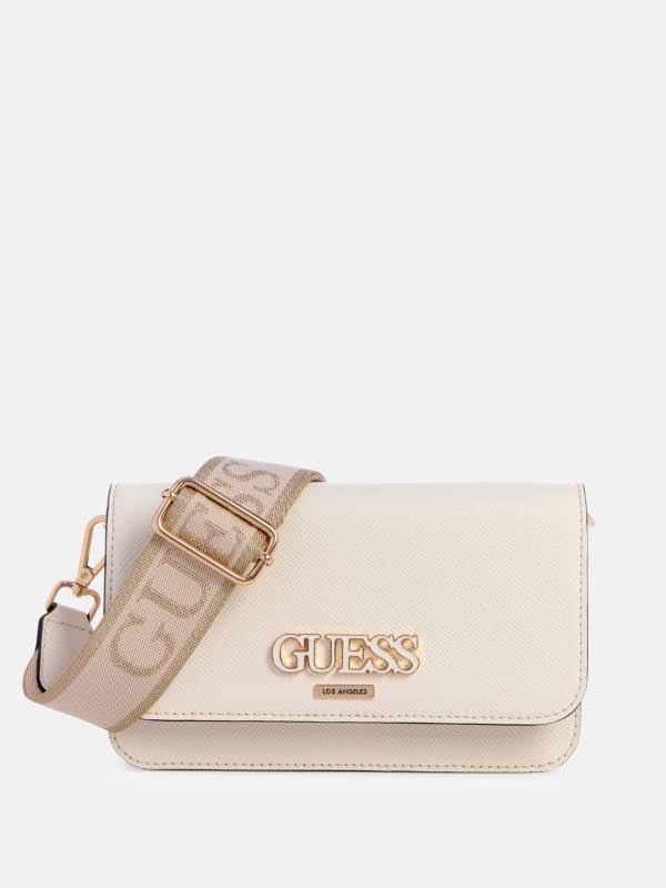 Guess Crossbody - Billetera beige